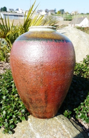 Pot couvercle raku