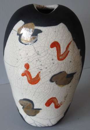 Raku : Vase