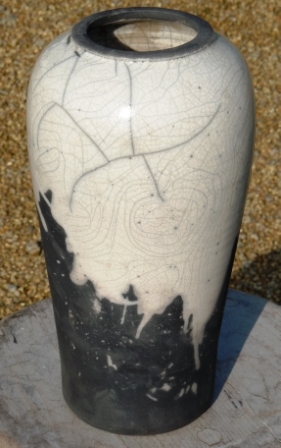 Vase raku