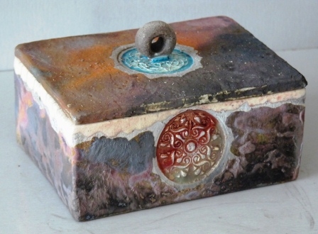 Bote motif celtique (raku)